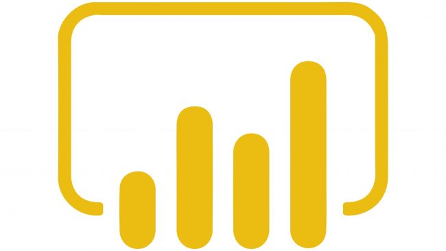 Microsoft Power BI Logotipo 2016-2020