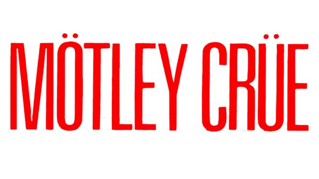 Motley Crue Logotipo 1983-1985