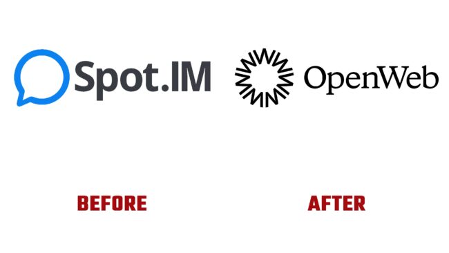 OpenWeb Antes y Despues del Logotipo (historia)