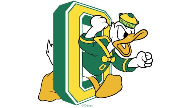 Oregon Ducks Logotipo 1974-1993