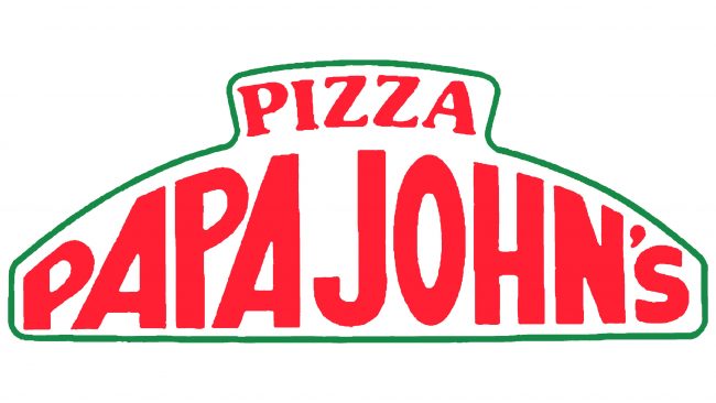 Papa John's Pizza Logotipo 1984-1995