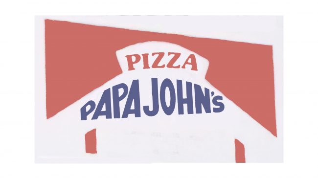 Papa John's Pizza Logotipo 1984
