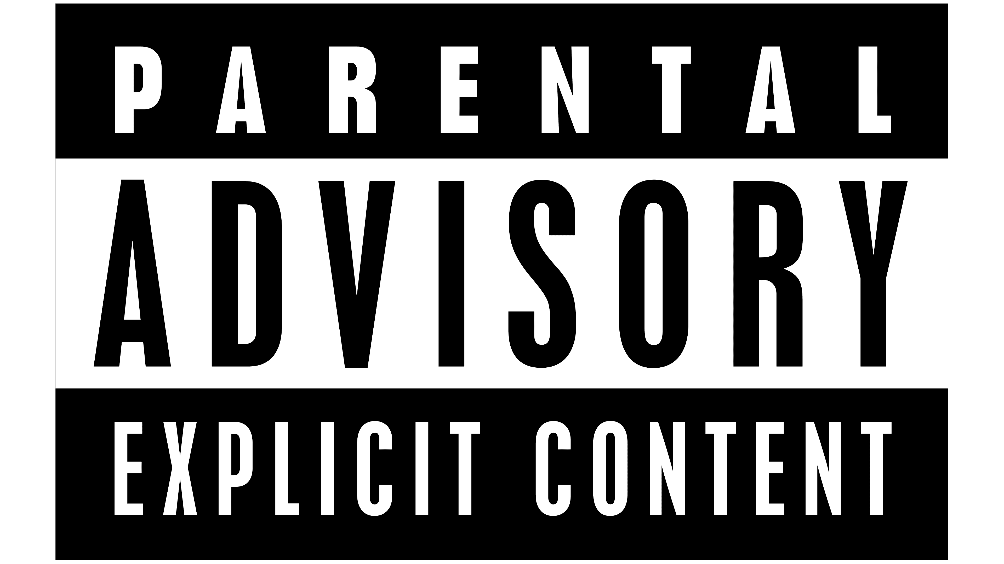 Parental Advisory Logo Y S mbolo Significado Historia PNG Marca