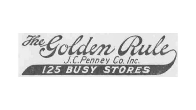 The Golden Rule Logotipo 1916-1917