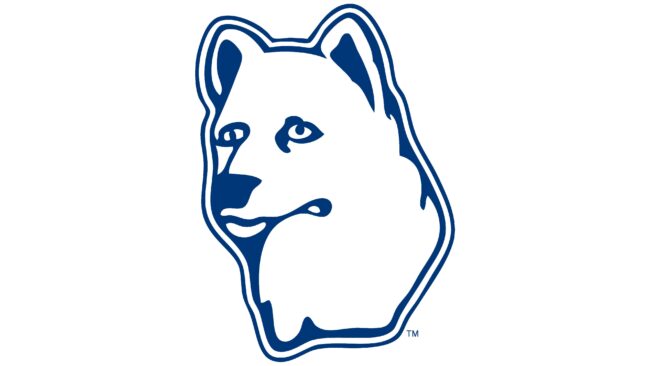 UConn Huskies Logotipo 1959-1960
