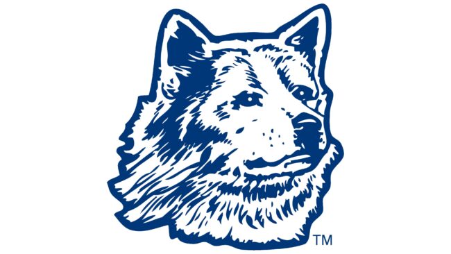 UConn Huskies Logotipo 1970-1981