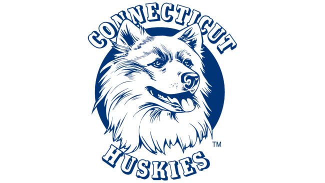 UConn Huskies Logotipo 1981-2002