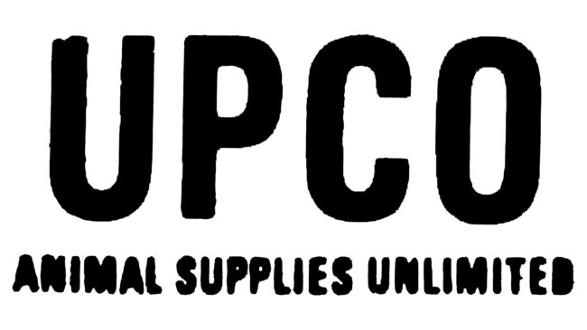 Upco Animal Supplies Logotipo 1974-1979