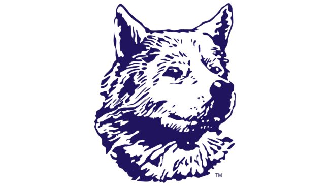 Washington Huskies Logotipo 1932-1936