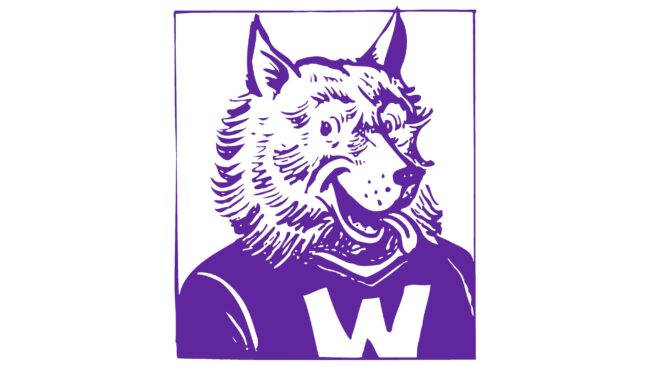 Washington Huskies Logotipo 1959-1971