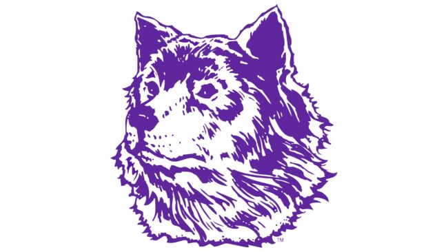 Washington Huskies Logotipo 1971-1974