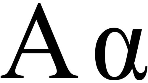 Alpha Greek Simbolo