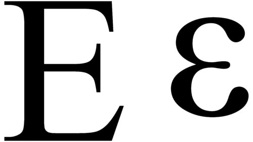 Epsilon Greek Simbolo