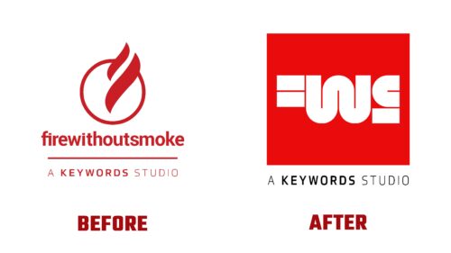 Fire Without Smoke Antes y Despues del Logotipo (historia)