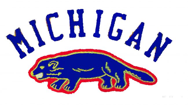 Michigan Wolverines Logotipo 1912-1921