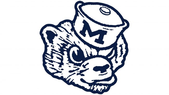 Michigan Wolverines Logotipo 1948-1963