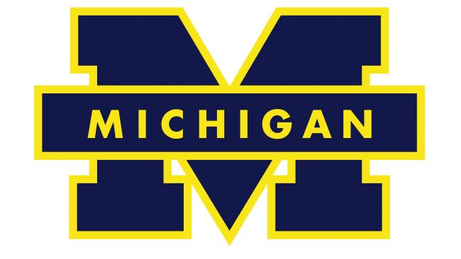 Michigan Wolverines Logotipo 1988-1996