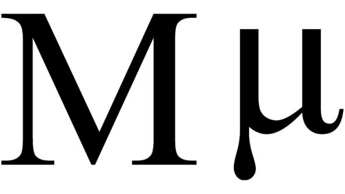 Mu Greek Simbolo