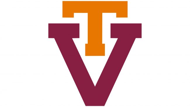 Virginia Tech Hokies Logotipo 1966-1971