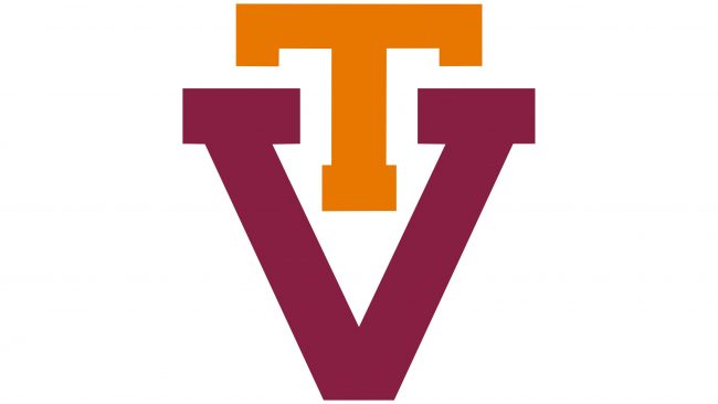 Virginia Tech Hokies Logotipo 1974-1982