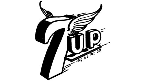 7up Logotipo 1929-1930