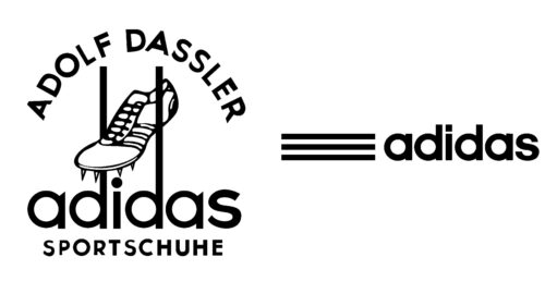 Adidas logotipos de empresas antes y ahora