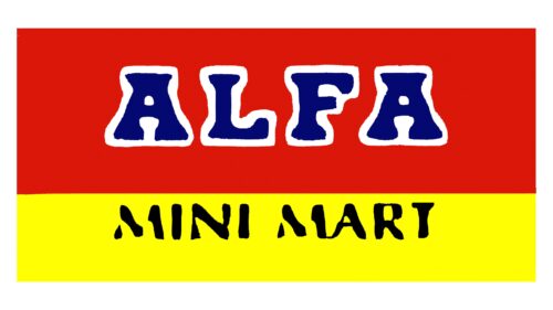 Alfa Mini Mart Logotipo 1999-2003