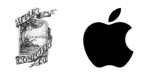 Apple logotipos de empresas antes y ahora