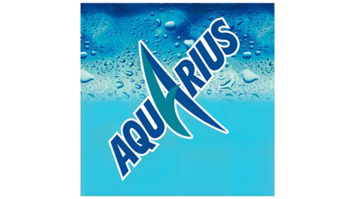 Aquarius (drink) Logotipo 2005-2013