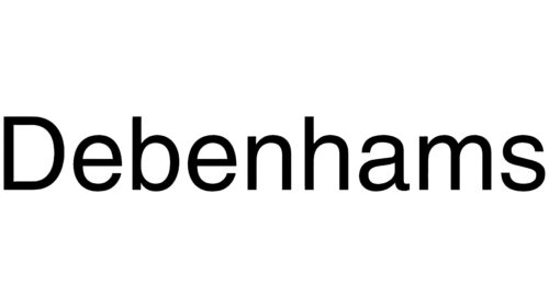 Debenhams Logotipo 1972-1976