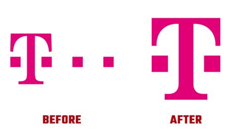 Deutsche Telekom Antes y Despues del Logotipo (Historia)