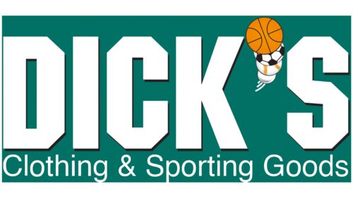Dick's Clothing & Sporting Goods Logotipo 1980-1999