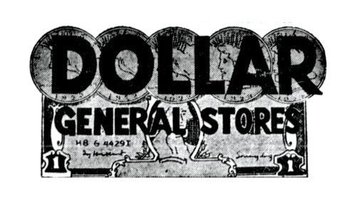 Dollar General Stores Corporation Logotipo 1955-1966