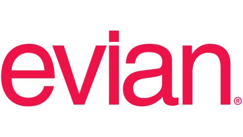 Evian Logotipo 1973-1994