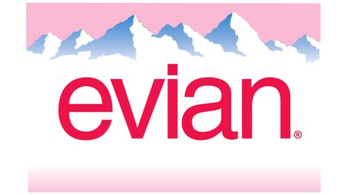 Evian Logotipo 1978-1994