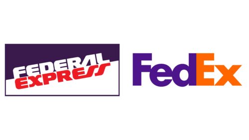 Fedex logotipos de empresas antes y ahora