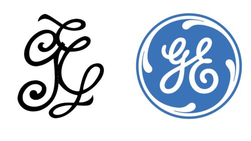 GE logotipos de empresas antes y ahora