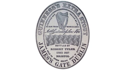 Guinness Logotipo 1862-1955