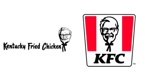 KFC logotipos de empresas antes y ahora