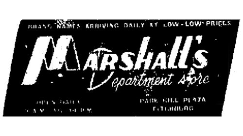 Marshalls Logotipo 1956-1970