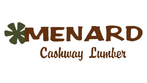 Menard Cashway Lumber Logotipo 1960-1984