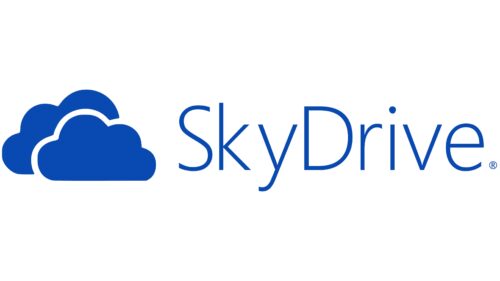 Microsoft SkyDrive Logotipo 2012-2014