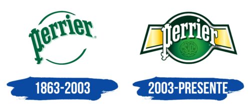 Perrier Logo Historia