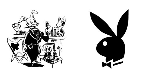 Playboy logotipos de empresas antes y ahora