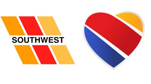 Southwest logotipos de empresas antes y ahora