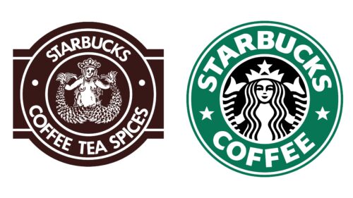 Starbucks logotipos de empresas antes y ahora