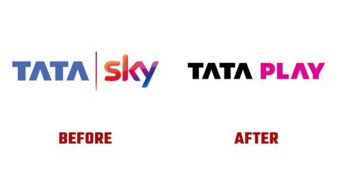 Tata Play Antes y Despues del Logotipo (historia)