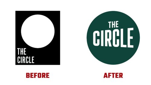 The Circle Antes y Despues del Logotipo (historia)