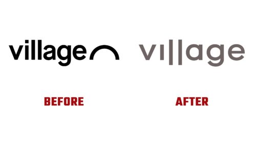 Village Montréal Antes y Despues del Logotipo (Historia)