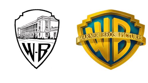 Warner Brothers logotipos de empresas antes y ahora